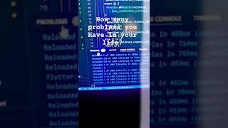 My problems is getting more everyday  #programming #problem #flutter