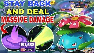 190K+ DAMAGE | SOLAR BEAM VENUSAUR Deals Crazy Damage with this Build | Pokemon Unite