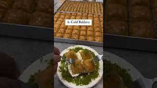 SAVE these street foods for your trip to Istanbul 