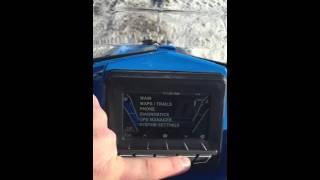 Polaris AXYS PIDD GPS Gauge  Service Reminder Reset