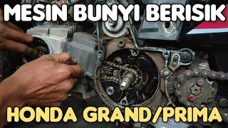 mesin honda prima/grand bunyi berisik..? ini solusinya