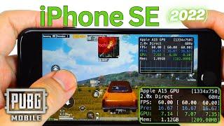 iPhone SE 2022 PUBG Gaming review Update | FPS & Battery Drain test