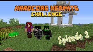 Hardcore Hermit Challenge Ep. 3 - The Snowy Explorer (ft. Hudinio and sassyrogue)