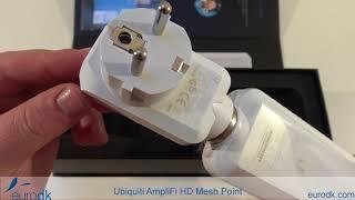 Ubiquiti AmpliFi HD Mesh Point (AFi-P-HD) QUICK UNBOXING & SPECIFICATIONS 4K