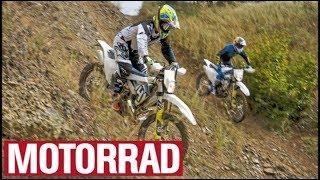 Husqvarna TE 300i vs. Husqvarna FE 350: Two stroke or four stroke?