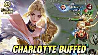 Charlotte Buffed New Patch - Honor Of Kings