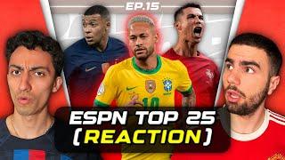 Reacting to ESPN Top 25 BEST footballers of the 21st century | Box2Box Podcast EP. 15