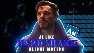 Ae Like Hard Shake ️ || Alight Motion || Link In Description