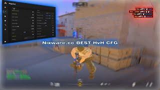 Nixware.cc Best HvH config | Tapping all cheats |