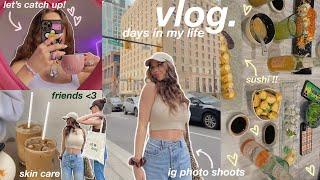 VLOG: skin care, friends, cooking, future plans, & ski trip 