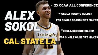 Alexander Sokol Cal State Los Angeles Eagles 2022-2023 highlights| 40.6% Three Point Percentage