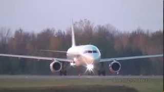 Air Canada Jetz A320 Amazing Sunset Takeoff @ CYOW