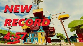 Hello Neighbor full game ROBLOX speedrun 4:57 (outdated)