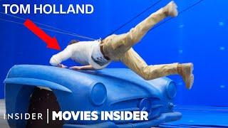 What 5 Tom Holland Stunts Looked Like Behind The Scenes | Movies Insider