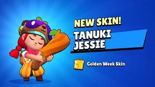 Tanuki Jessie | Brawl Stars #Shorts