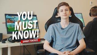 You must know! #3 w/ letw1k3 of Gambit Fortnite [EN subs]