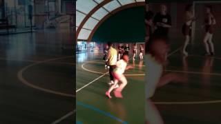 Difesa femminile-Jeet kune do allenamento in palestra