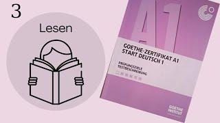 Goethe-Zertifikat A1 | Lesen (mit Lösungen) | 3