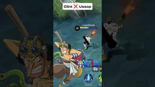 Clint  Ussop | mlbb x One Piece #mlbbxonepiece #mlbbnewskin