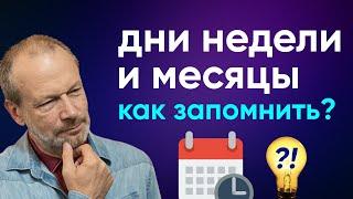 Полиглот английский: дни недели и месяцы. Как запомнить за 8 минут с полиглотом Дмитрием Петровым