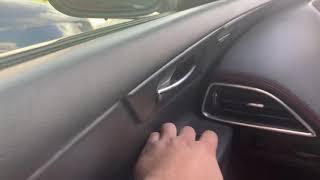 Jaguar XE folding mirrors (how to manually fold the mirrors in a Jaguar XE)