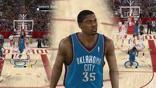 NBA 2K11 MyCareer - Kevin Durant Back From Injury + Taking Turns Dunking On Yao Ming!