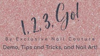 FINALLY Trying Exclusive Nail Couture's 1, 2, 3 Go Nail System! - Watch Me Work in Real-Time!