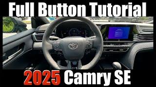 2025 Toyota Camry SE: Features & Controls Explained