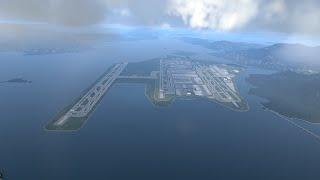 X-Plane | First look VHHH third runway (07L/25R)