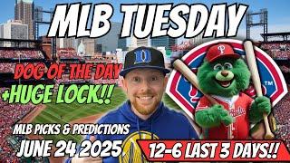 MLB Picks Today Tuesday 6/24/2025 | Free MLB Best bets, Predictions and Player Props