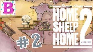 Три Овечки 2 Подземелье #2 Мультик игра для детей Барашек ШОН Home Sheep Home 2 прохождение игры