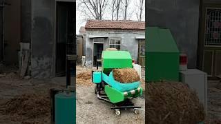 Magic Machine That Wraps Straw Bales Automatically!