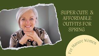 Affordable Spring Fashion Haul For Women Over 50!! | Amazon | Walmart | Target | JC Penney