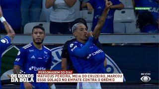 Personagem do Dia: Matheus Pereira (Cruzeiro) - 28/11/2024 - Os Donos da Bola