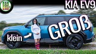 Die kleinste Frau im größten Auto - Cindy im Kia EV9