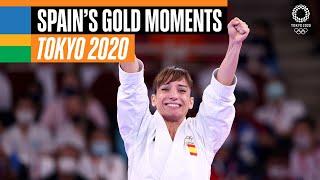   Spain's gold medal moments at #Tokyo2020 | Anthems