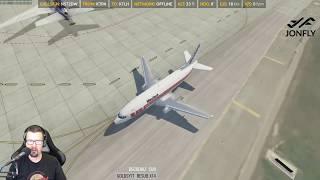 FlyJSim 737-200 Twinjet V3 KTPA to KTLH Slant Alpha Part 2 of 3