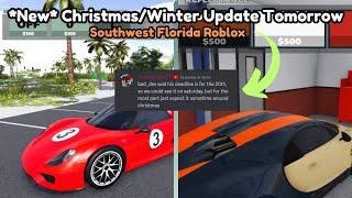 *New* Christmas/Winter Update TOMORROW??? | Southwest Florida Roblox