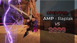 Operator AMP vs 9999 | ONE SHOT |Raplak + Volt | Steel Path Level Cap Disruption | Warframe