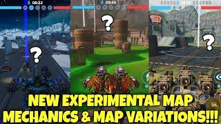 NEW EXPERIMENTAL MAP MECHANICS & MAP VARIATIONS!  War Robots 10.6 Test Server