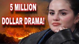 Selena Gomez 5 Million Dollar Los Angeles Fire Donation DRAMA!