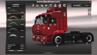 Euro Truck Simulator 2 обзор мода (Камаз 5460)