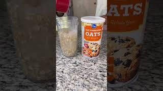 Easy homemade oat milk! 