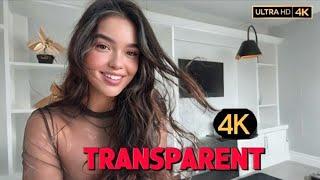 [4K] 2025 Transparent Try-On Haul | Short Sleeve See-Through Fashion Essentials Must-Haves