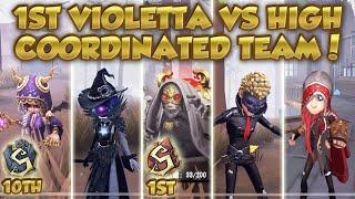 #11 How 1st Violetta Play Against Coordinated Team! | Eversleeping Town l | Identity V | 第五人格 | 제5인격