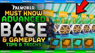 50 ADVANCED BASE & Gameplay Tips That You NEED TO KNOW In Palworld Feybreak DLC Update