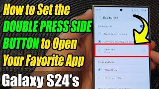 SECRET BUTTON HACK! Wake Bixby or Power Down with Side Button Press (Galaxy S24, S24+/Ultra!)