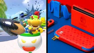 Super Mario 3D World Bowser's Fury Gameplay & NEW Mario Themed Nintendo Switch Announced