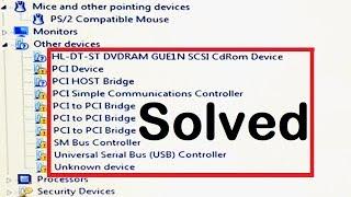 How to Fix PCI Bus Driver Issue in Windows 7, PCI Device Driver Error (2019)