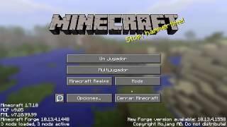 Minecraft COMO HACER UN SERVIDOR CON MODS Y PLUGINS 1.7.10 | 2017